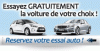 Tester une voiture gratuitement !